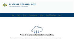 Desktop Screenshot of flywiretechnology.com